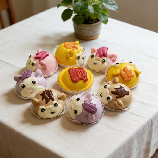 【地标美食】380g马上暴富卡通包 传统手作 良心好料（每周二/周四16点截单） 商品图0