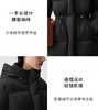朗姿 【匈牙利白鹅绒】百搭抽绳收腰连帽羽绒服LAJH02OYC422 商品缩略图6