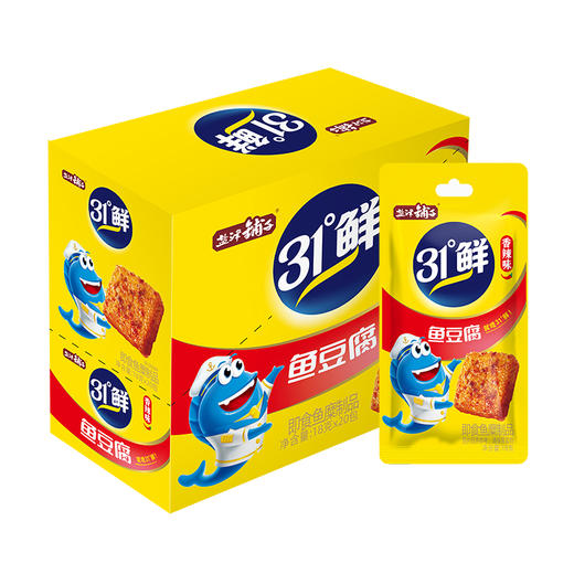 DH 盐津铺子31°鲜鱼豆腐（香辣味）360g（18g*20包） 商品图0