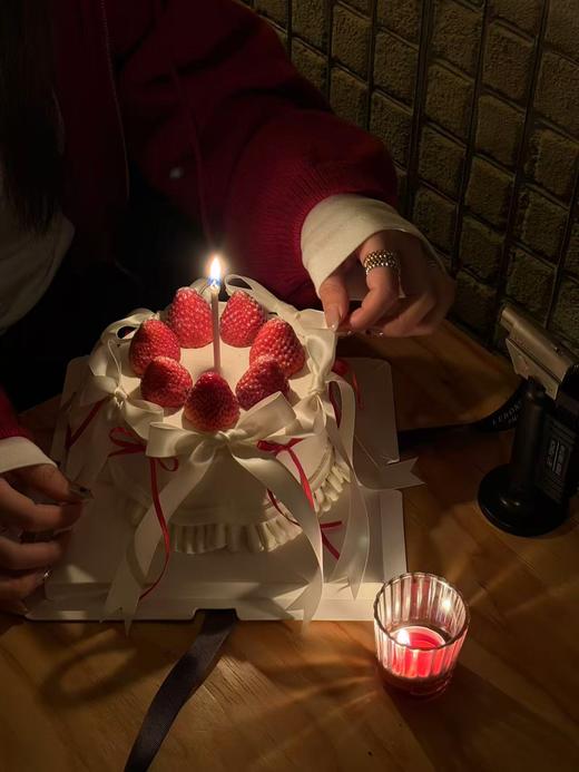 ins情人节蝴蝶结·奶油蛋糕 商品图1