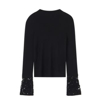 朗姿 袖口镂空针织衫LCJH01KPR417 商品图6