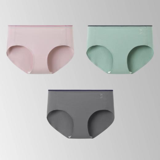 【3条装】象&兔女士内裤 女士80支长绒棉内裤 T-C3 商品图9