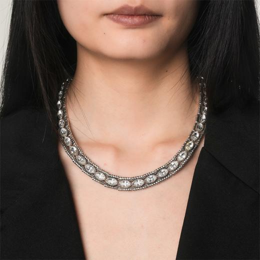 北京仓｜PHILIPPE AUDIBERT-Mandy-水晶 项链［法国设计师］ 商品图0