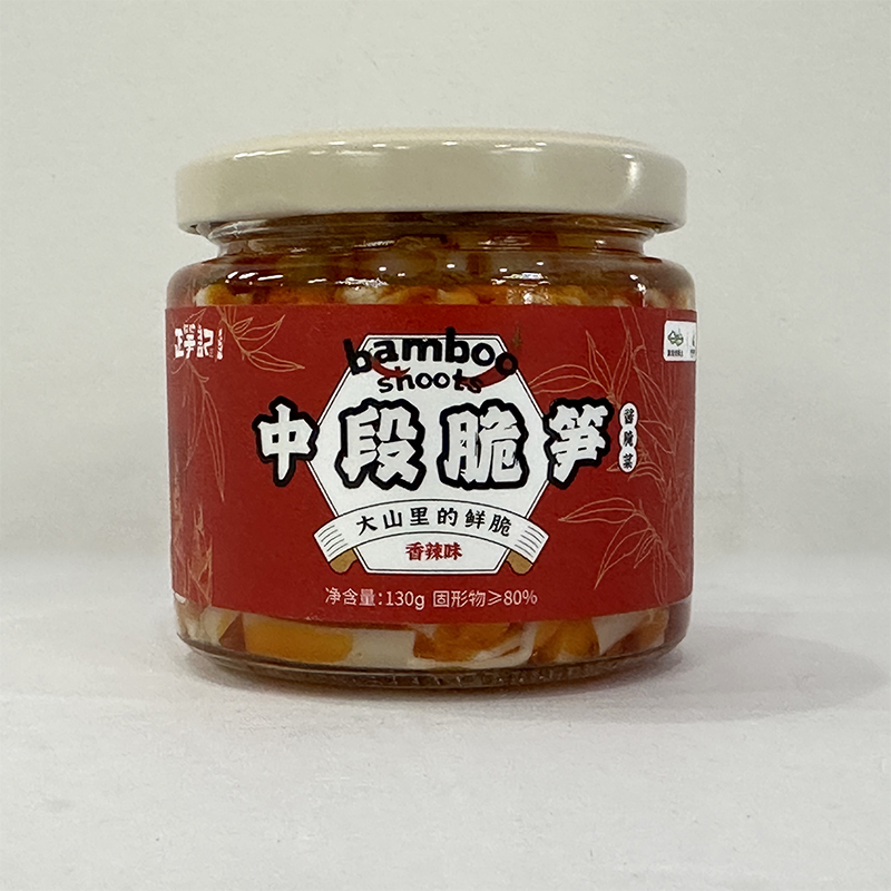 正笋记 中段脆笋130g 香辣味