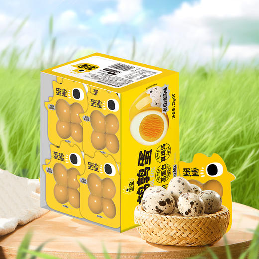DH 盐津铺子蛋皇无抗鹌鹑蛋(老母鸡汤味)500g 商品图1