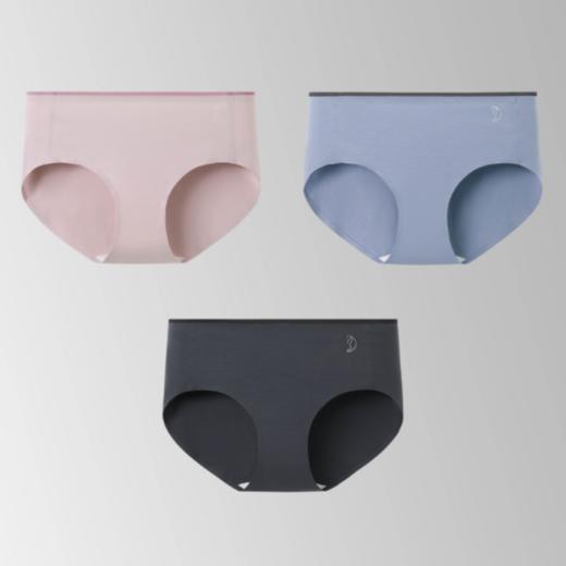 【3条装】象&兔女士内裤 女士80支长绒棉内裤 T-C3 商品图7