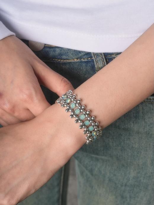 北京仓｜PHILIPPE AUDIBERT-Hannah-银色 手链［法国设计师］ 商品图0