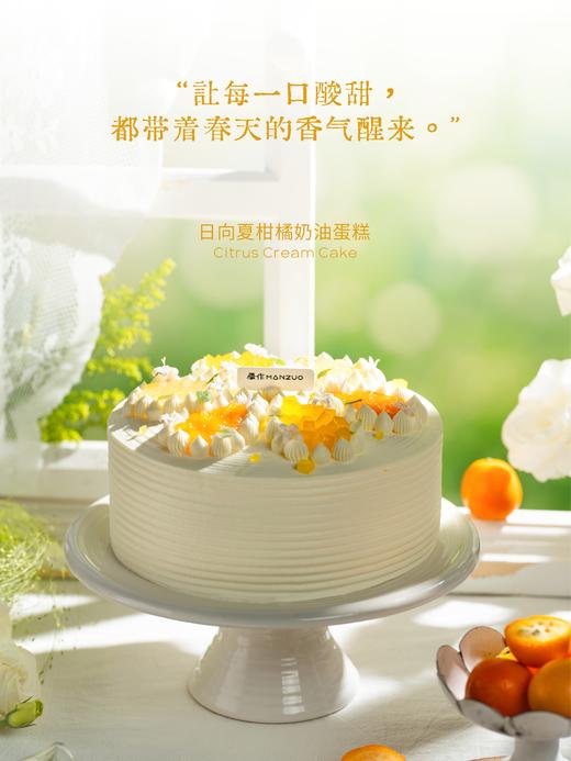 【春日新品】日向夏柑橘奶油蛋糕 三重柑橘香气 商品图0