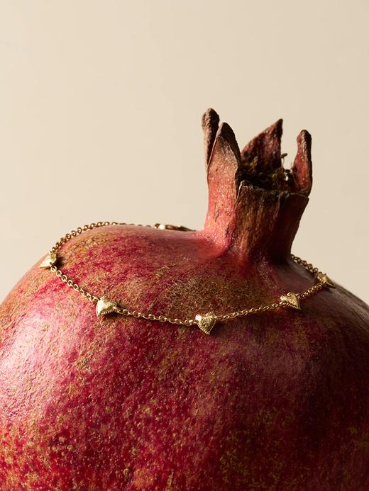 北京仓｜Agapee-AMORI-金色 爱心 手链［法国设计师］ 商品图2