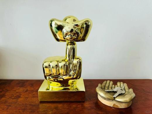 张之丰《转金指》雕塑 商品图2