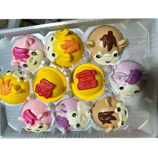 【地标美食】380g马上暴富卡通包 传统手作 良心好料（每周二/周四16点截单） 商品图1