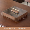 【多样屋专柜】实木方形干果盒高品轻奢家用客厅糖果盘零食坚果收纳盒 商品缩略图8