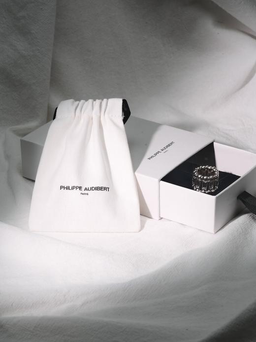 北京仓｜PHILIPPE AUDIBERT-Titia-银色 水晶 戒指［法国设计师］ 商品图4