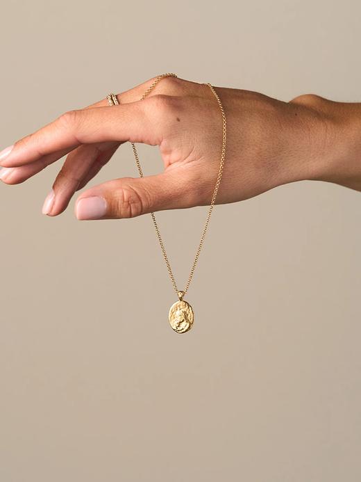 在途4周到｜Agapee-AMORI-金色 吊坠 项链［法国设计师］ 商品图4