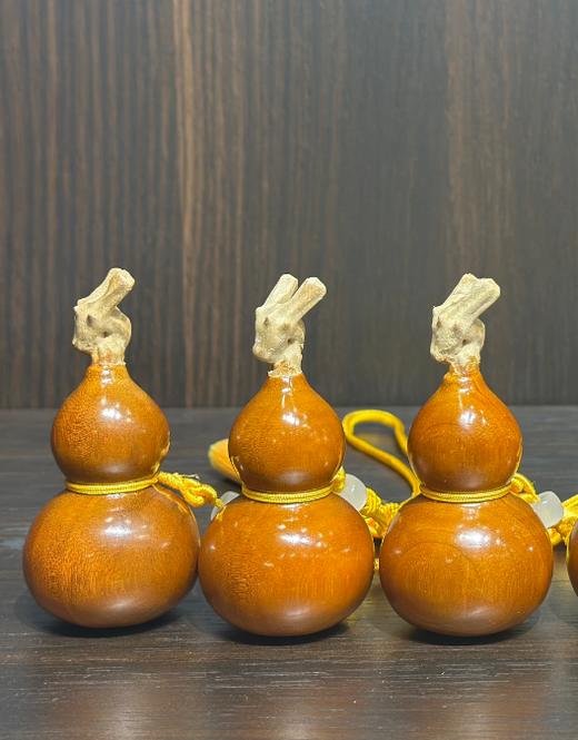 金丝楠木·福禄双全葫芦 商品图0