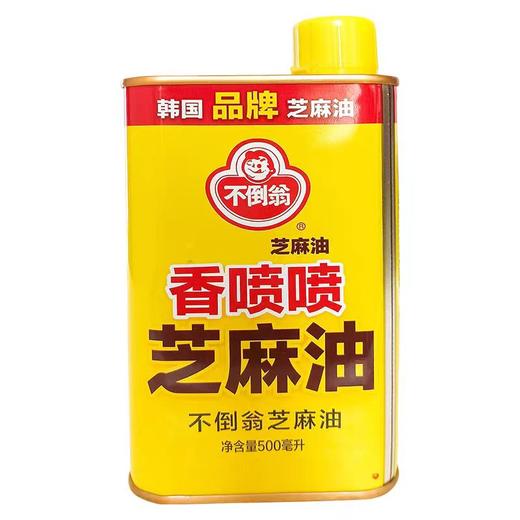 不倒翁香油오뚜기참기름500ml罐装国产중국생산 商品图0