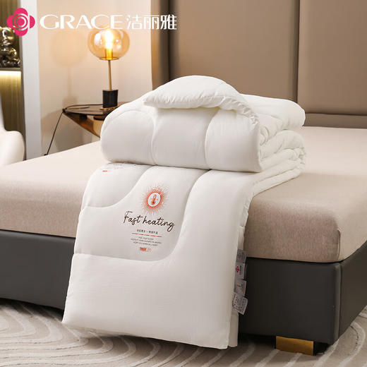 【多样屋专柜】洁丽雅Grace速热锁温被200*230cm 商品图4