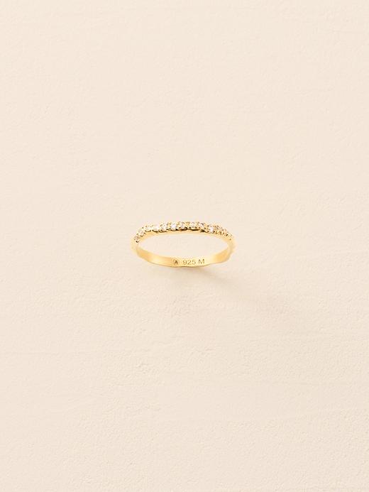 北京仓｜Agapee-AMORI-金色 简约 戒指［法国设计师］ 商品图1