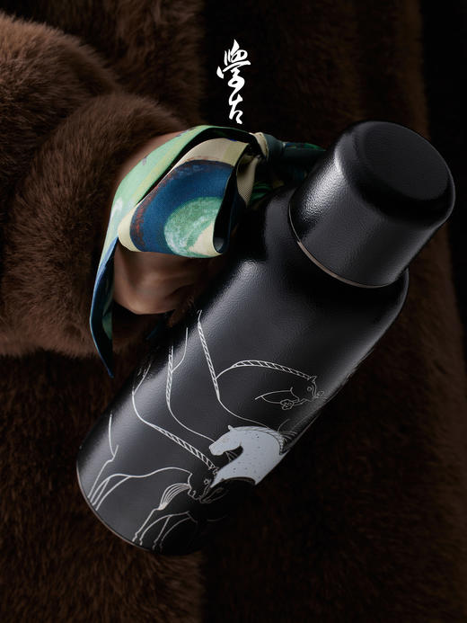 学古 2026丙午马年骐骥系列限定传家壶595ml 马年好礼新年礼物送人送礼 商品图5