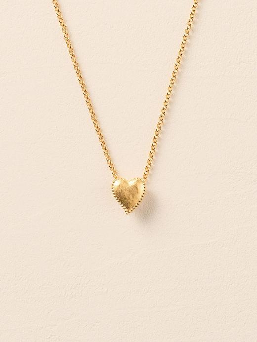 北京仓｜Agapee-AMORI-金色 爱心 项链［法国设计师］ 商品图1