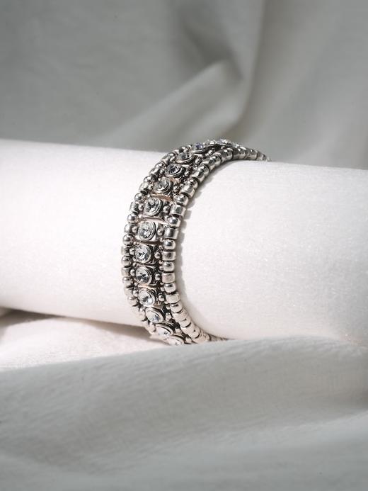 北京仓｜PHILIPPE AUDIBERT-BRACELET ROSELYNETTE-银色 水晶 手链［法国设计师］ 商品图5