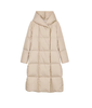 朗姿 鹅绒简约廓形磁吸暗扣连帽长款羽绒服LCJH03OLC721 商品缩略图8