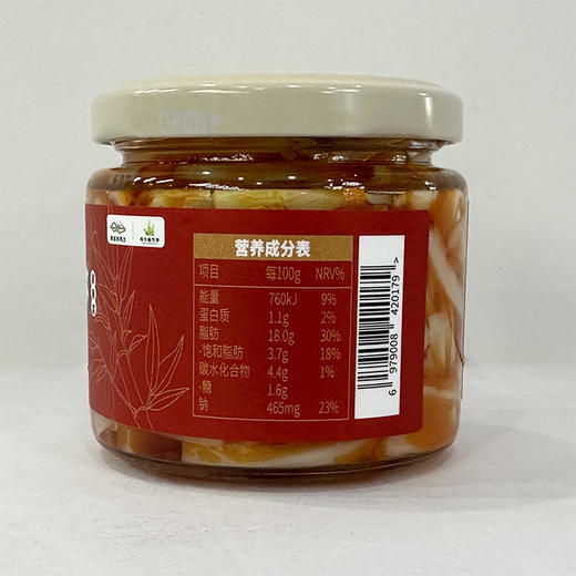 正笋记 中段脆笋130g 香辣味 商品图2