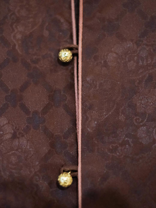 盛唐牡丹盛奢系列 | 重缎罗底红云纱手绣短外套 商品图3