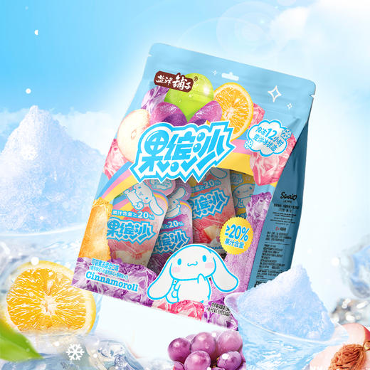 DH 盐津铺子果缤沙可吸果冻(混合口味)(Cinnamoroll版)400g 商品图0