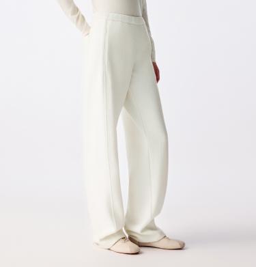 朗姿 白色裤子LCJH04WPT141 商品图1