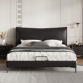 【美居】B2逸享 头层真皮床 BSTJC3699