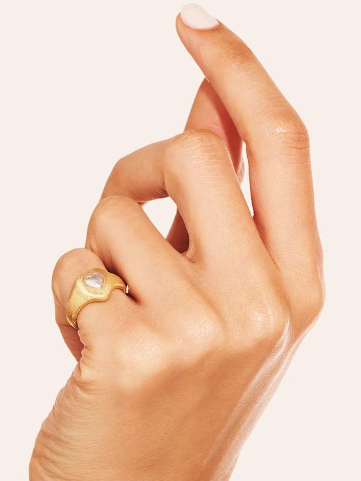 订购6周到｜Be Maad-MAGNETIC HEART-金色 爱心 戒指［法国设计师］ 商品图0