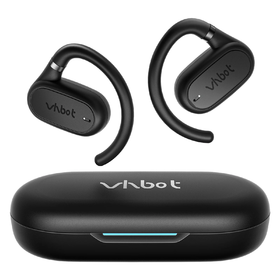 美国 Vhbot  S-02 开放式AI翻译智能双芯片无延迟蓝牙耳机  同声传译143语言