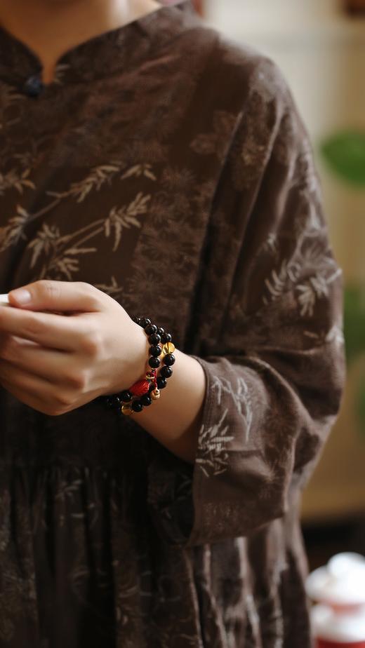 小叶紫檀原创珠艺[音淇】8mm38颗手串 商品图7