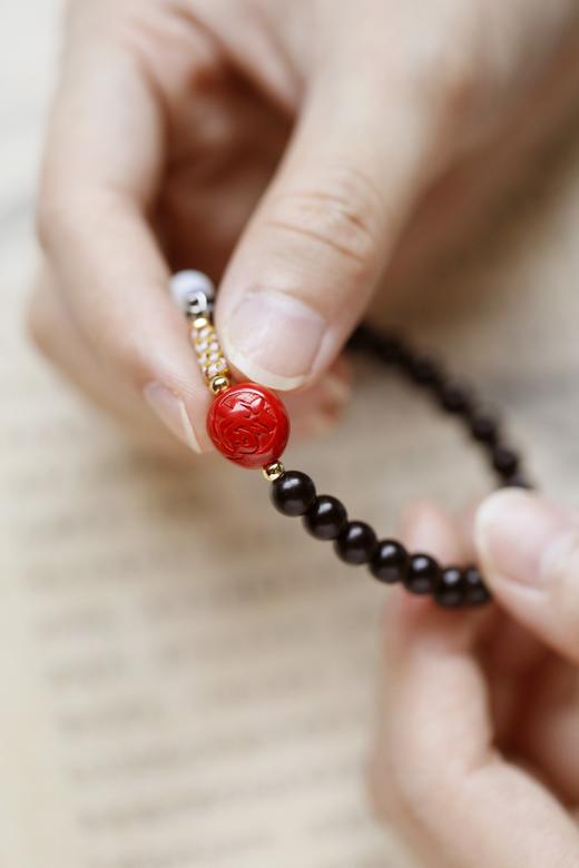 紫檀原创[妍衫】6mm23颗手串 商品图6