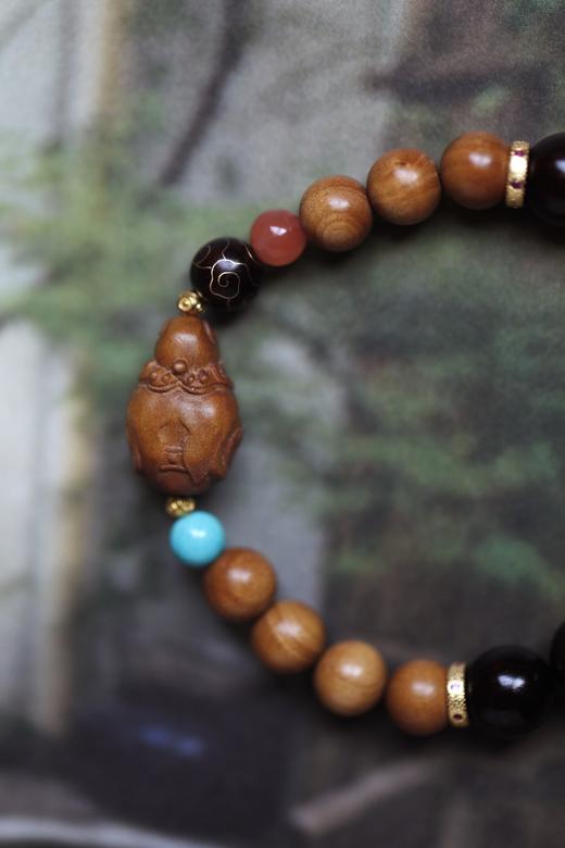 紫檀-老山檀香原创[逢喜】8-10mm单圈 商品图7