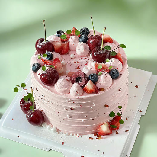 🍒樱花雪念🍒水果蛋糕 商品图0