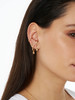 北京仓｜Leo sedim-SILKA-金色 锆石 耳钉［法国设计师］ 商品缩略图2