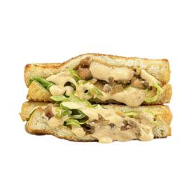 卡真鸡腿三明治