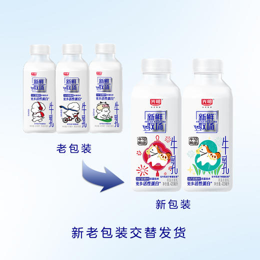 420ml光明新鲜牧场高品质生牛乳 商品图7