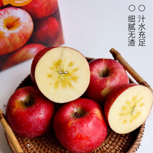 西域小白 阿克苏冰糖心苹果礼盒 10个装【LY】 商品图1