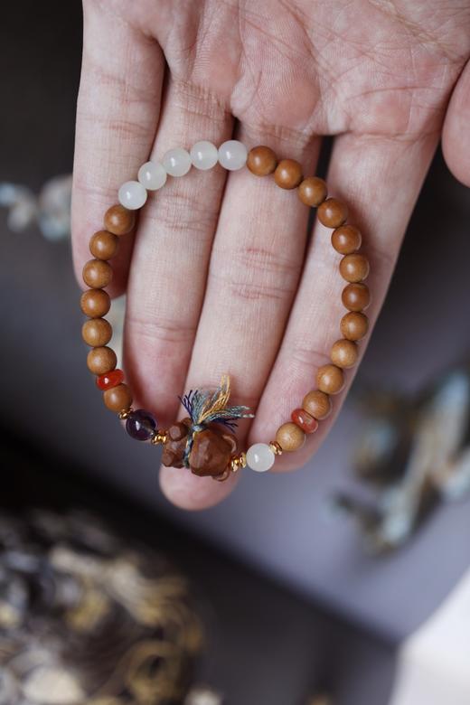 老山檀香原创[宛洛】6mm19颗 商品图1