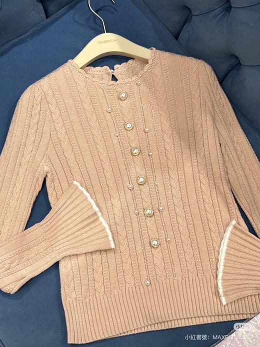 玛克门店发货:藕粉色毛衣货号:MF80SW004 商品图2