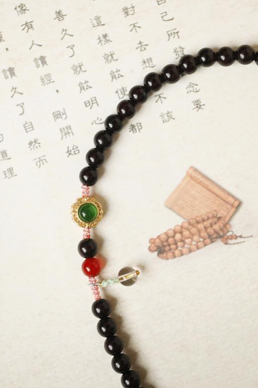 紫檀原创[丽彰】6mm 53颗手串 商品图5