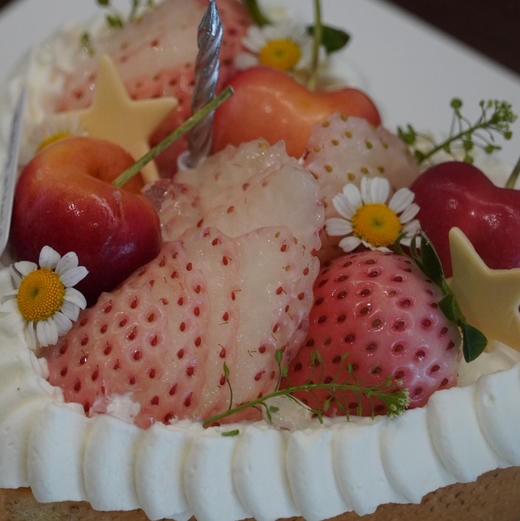 Q001 白色恋人草莓挞 商品图3