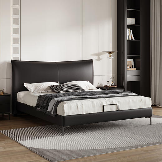 【美居】B2逸享 头层真皮床 BSTJC3699 商品图1