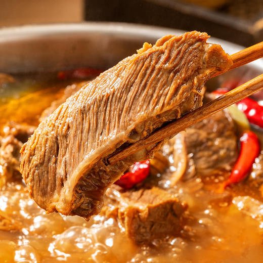 【自提】M 辣卤牛肋片600g 商品图3