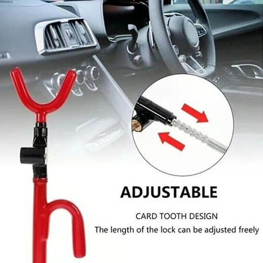 美国 CQ Legend防盗方向盘锁 2把钥匙 CQ-6008S 适用于轿车卡车SUV 商品图6