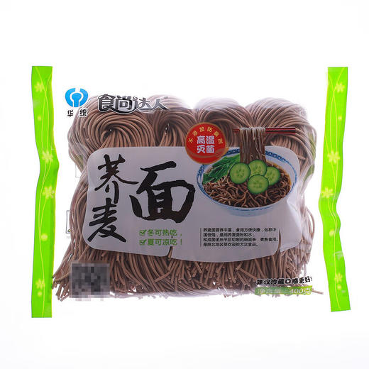 华统食尚达人荞麦面400g 商品图0