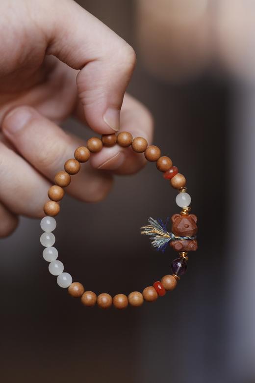 老山檀香原创[宛洛】6mm19颗 商品图0